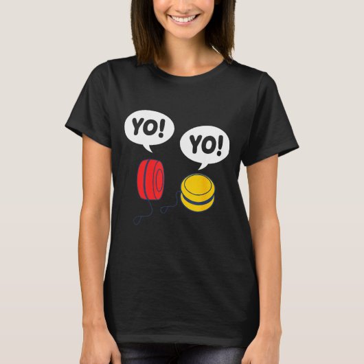 Funny Yoyo  T-shirt (Voorkant)
