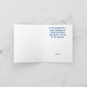 Funny Yulemukkah Chrismukkah Wenskaart Kaart (Binnen)