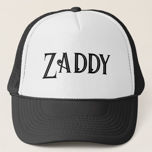 Funny Zaddy Trucker Pet (Voorkant)