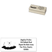 Funny zakgopher digging cartoon illustratie rubberstempel (Gestempeld)