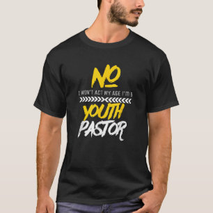 Funny zal mijn leeftijd niet spelen Ik ben een Jeu T-shirt