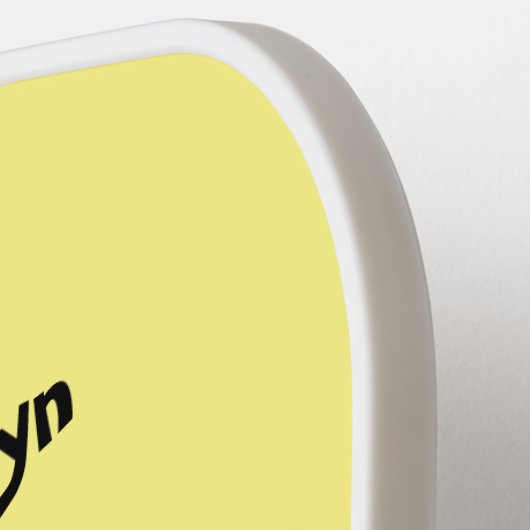 Funny zebra illustratie cartoon pickleball paddle (Links Detail)