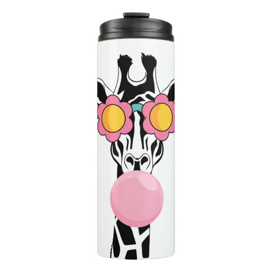 Funny zebra Thermal Tumbler Thermosbeker (Voorkant)