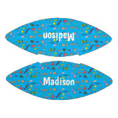 Funny zee createert cartoon illustratiepatroon american football (Panelen)