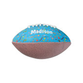 Funny zee createert cartoon illustratiepatroon american football (Gedraaid 90)