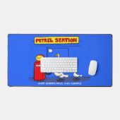 Funny zee gulls petrel cartoon humor bureaumat (Keyboard & Muis)