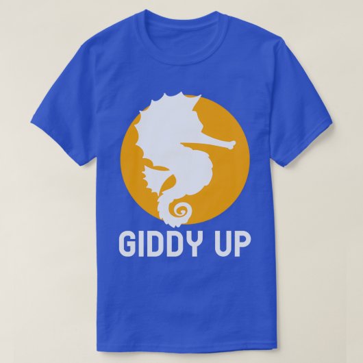 Funny Zee Horse Aqua Water Aerobics T-shirt (Design voorkant)