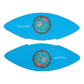 Funny zee, onderwatertrekkend, cartoon american football (Panelen)