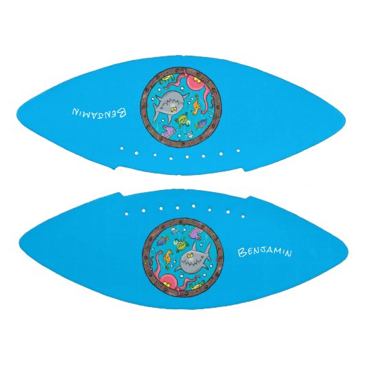 Funny zee, onderwatertrekkend, cartoon american football (Panelen)