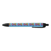 Funny Zee Otters River Rafting Zwarte Inkt Pen (Bodem)