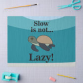 Funny Zeeschildpad Tissuepapier (Craft)