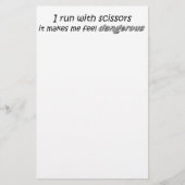 Funny zegt briefpapier nieuwigheidgrap en citeert  (Voorkant)