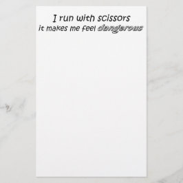 Funny zegt briefpapier nieuwigheidgrap en citeert 