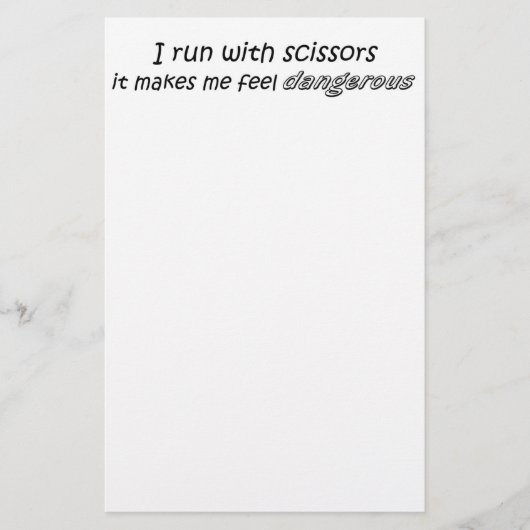 Funny zegt briefpapier nieuwigheidgrap en citeert  (Voorkant)