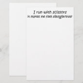 Funny zegt briefpapier nieuwigheidgrap en citeert  (Voorkant / Achterkant)