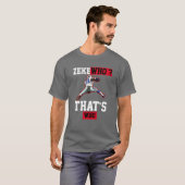 Funny Zeke Who T-Shirt (Voorkant volledig)
