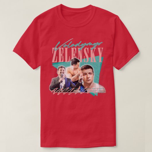 Funny Zelensky Ukraine T-shirt (Design voorkant)