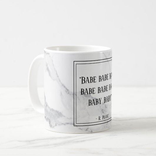 Funny Zeppelin 80s style Koffiemok (Voorkant links)