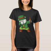 Funny Zero Lucks Given Snow St Patricks Day Costum T-shirt (Voorkant)