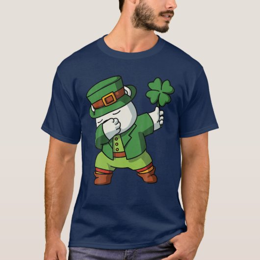 Funny Zero Lucks heeft sint-parkdag kostuum gegeve T-shirt (Voorkant)