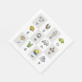 Funny Zodiac-signalen Servet (Hoek)