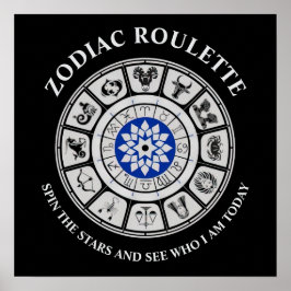 Funny Zodiac Signs Poster