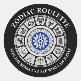 Funny Zodiac Signs Sticker Set