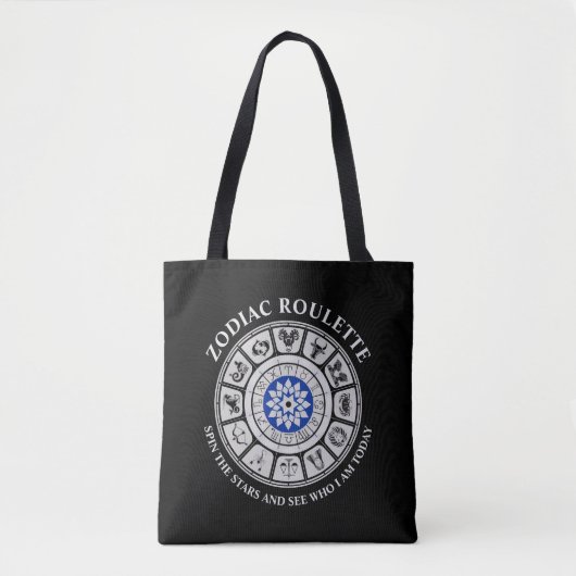 Funny Zodiac Signs Tote Bag (Voorkant)