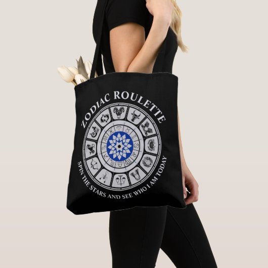 Funny Zodiac Signs Tote Bag (Dichtbij)