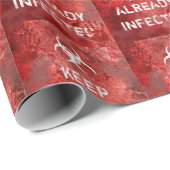 Funny Zombie Apocalypse "Keep Calm" Cadeaupapier (Rol Hoek)