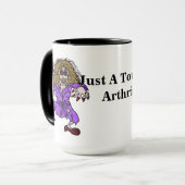 Funny Zombie Artritis Mok (Voorkant links)