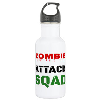 Funny Zombie Attack Squad Waterfles