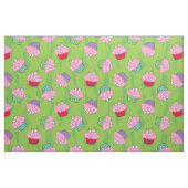 Funny Zombie Brains Cupcake Pattern Stof (Fat Quarter)