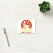 Funny Zombie Cat Humoureuze wil Brain Post-it® Notes (Kantoor)