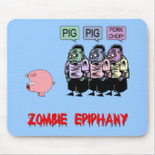 Funny zombie muismat (Voorkant)