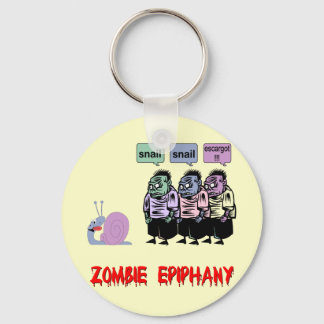 Funny zombie sleutelhanger