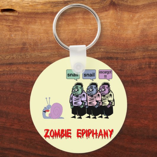 Funny zombie sleutelhanger (Voorkant)