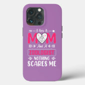 Funny Zoologist Mam, Zoologist Mam Case-Mate iPhone Case (Achterkant)