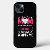 Funny Zoologist Mam, Zoologist Mam Case-Mate iPhone Case (Achterkant)