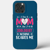 Funny Zoologist Mam, Zoologist Mam Case-Mate iPhone Case (Achterkant)