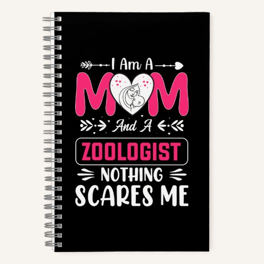 Funny Zoologist Mam, Zoologist Mam Notitieboek (Voorkant)