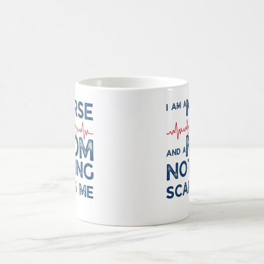 Funny Zurse moeder ik ben verpleegster en moeder n Koffiemok (Center)