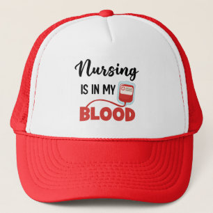 Funny Zurse Pet Gift Nursing is in mijn bloed