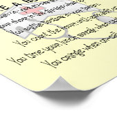 Funny Zurse Poster "Je bent een verpleegster als" (Hoek)