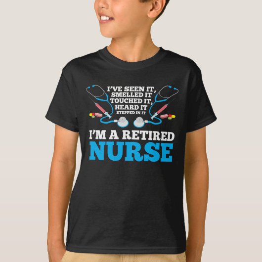 Funny Zurse Retirement - Ingeschreven verpleegkund T-shirt (Voorkant)