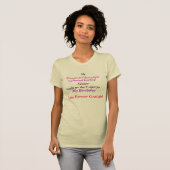 Funny zus's verjaardagsshirt t-shirt (Voorkant volledig)