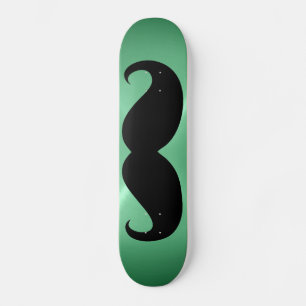 Funny zwarte snor 3 skateboard