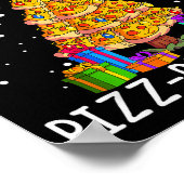 Funny Zza Christmas Tree Shirt Men Kids Zza Lover  Poster (Hoek)