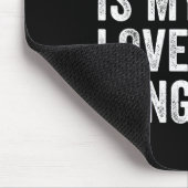 Funny Zza Is My Love Language, Funny Anti Valentin Muismat (Hoek)