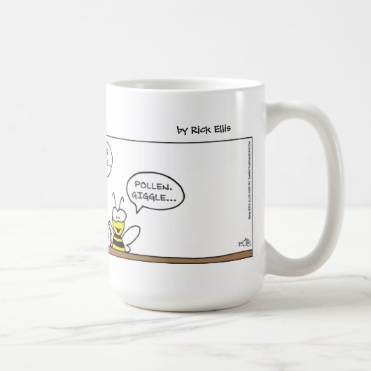 FunnyBirds & bijen Koffiemok (Rechts)